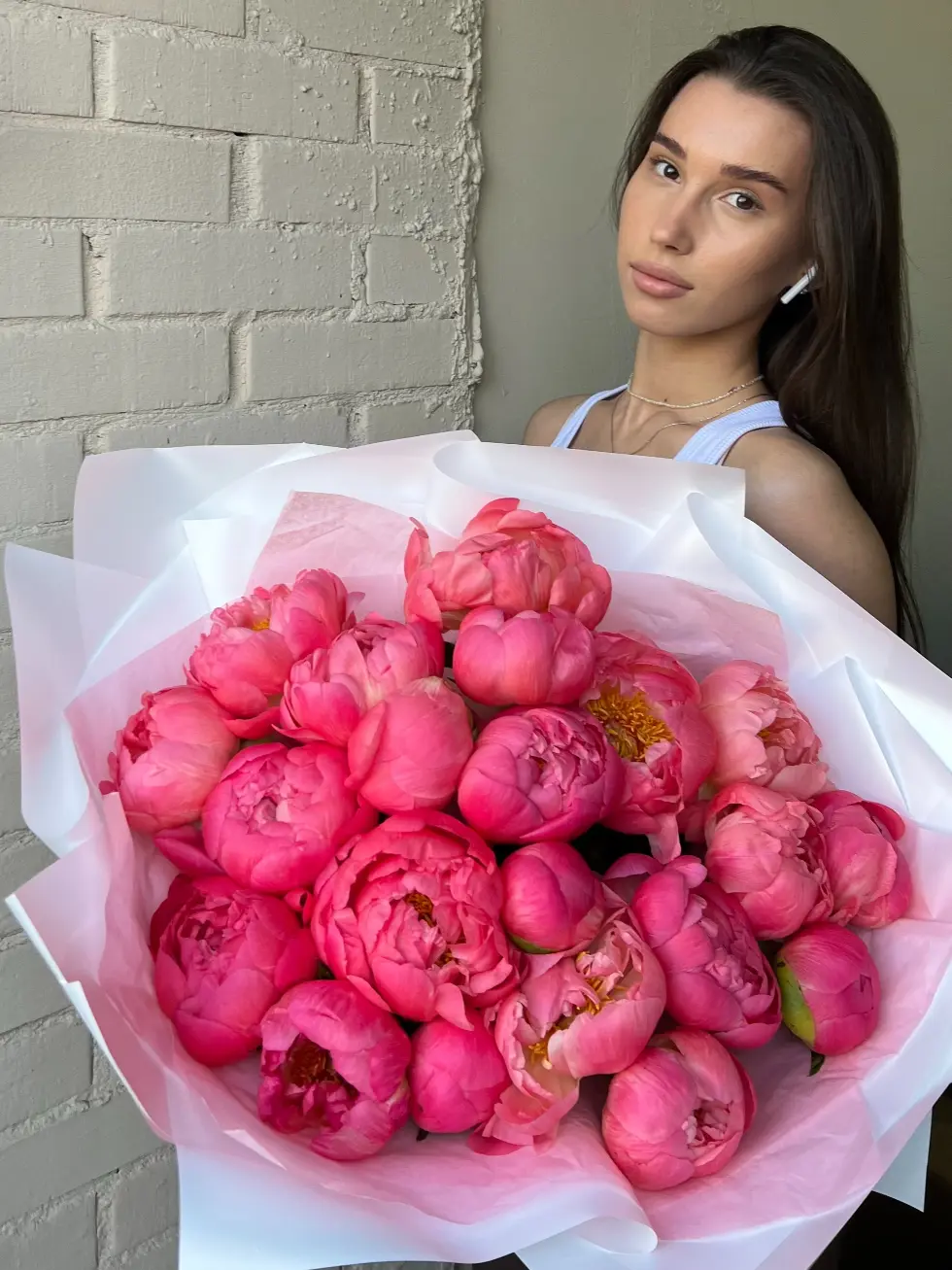 Букет Коралловый шарм