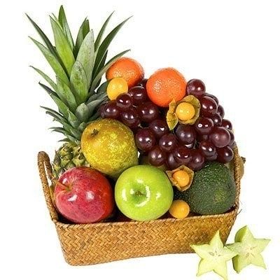 Корзина с фруктами «Бабушкин сад»