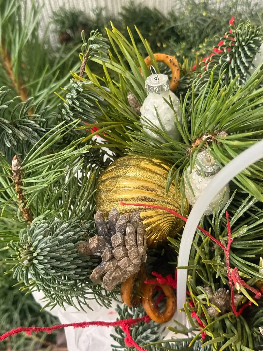 Букет Новогодние узоры