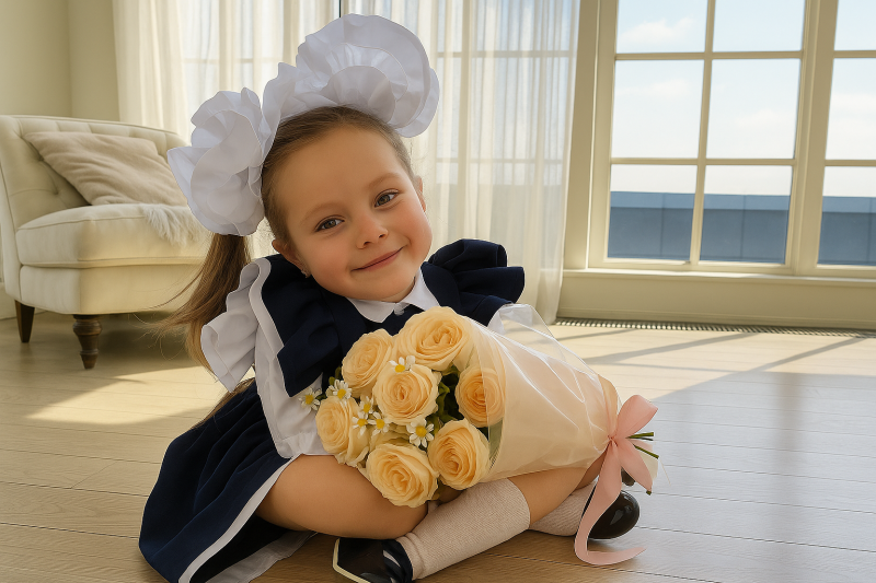 Букеты для девочек. Детские букеты