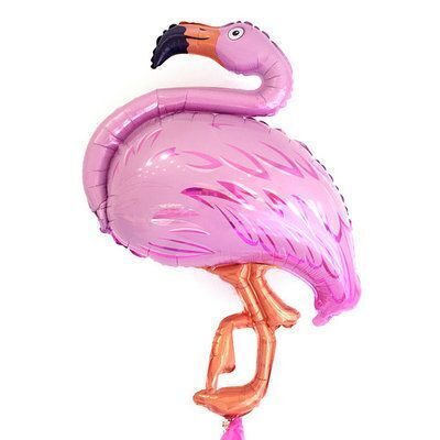 Фольгированный воздушный шар «Фламинго»