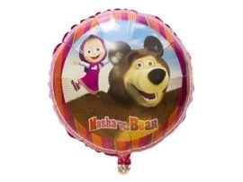 Фольгированный воздушный шар «Маша и Медведь» №1